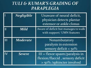 Potter's Classification Pott's disease ppt | PPTX