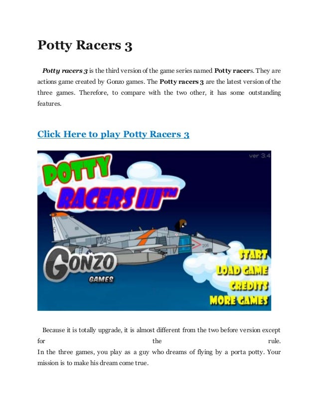 Potty Racers 3 New Space Missions Hacked Games Potty Racers 3 New Space Missions Hacked Games