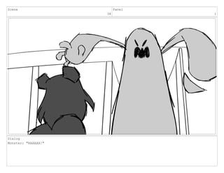 Scene
38
Panel
1
Dialog
Monster: "RAAAAA!"
 