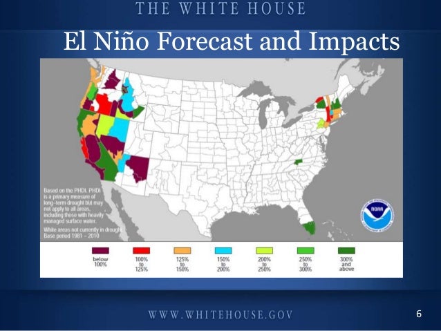 Champions of Change:
Veterans Advancing Clean Energy
and Climate Security
September 24th, 2013
#WHChamps
El Niño Forecast ...