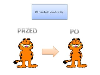 Od razu było widać efekty !
 