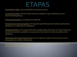 ETAPAS
 