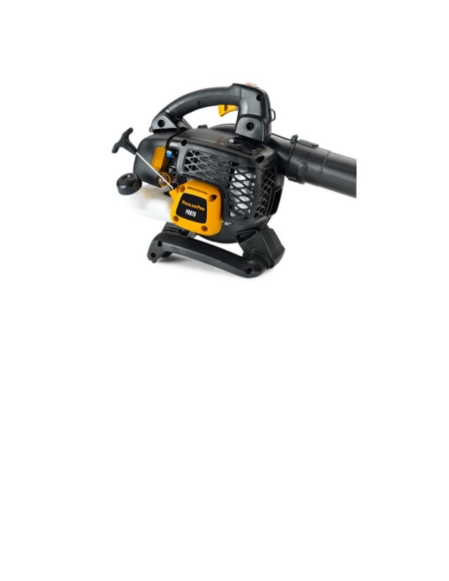 Poulan pro prb26 powerful gas handheld leaf blower reviews