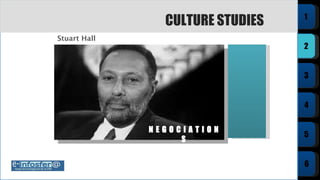 CULTURE STUDIES Stuart Hall N E G O C I A T I O N S 