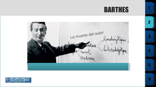 BARTHES La muerte del autor 