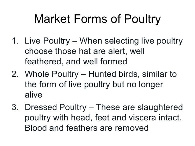 poultry copy market form