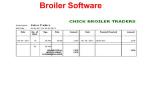 Poultry broiler software | PPTX