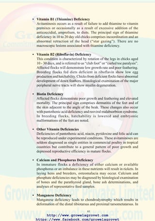 63
40. Quality control is an
important component of
feed production and
requires trained technicians
and suitable equipment.
41. Purulent conjunctivitis due
to Avitaminosis A.
http://www.growelagrovet.com
https://www.facebook.com/growelagrovet
 