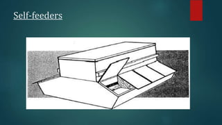 Self-feeders
 