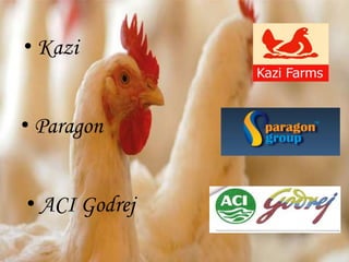 • Kazi
• ACI Godrej
• Paragon
 
