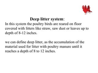 Poultry Housing Basics for poultry science | PPT