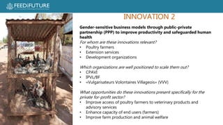 Poultry losses and One Health: Reducing losses and zoonotic risks along the poultry value chain through a One Health approach