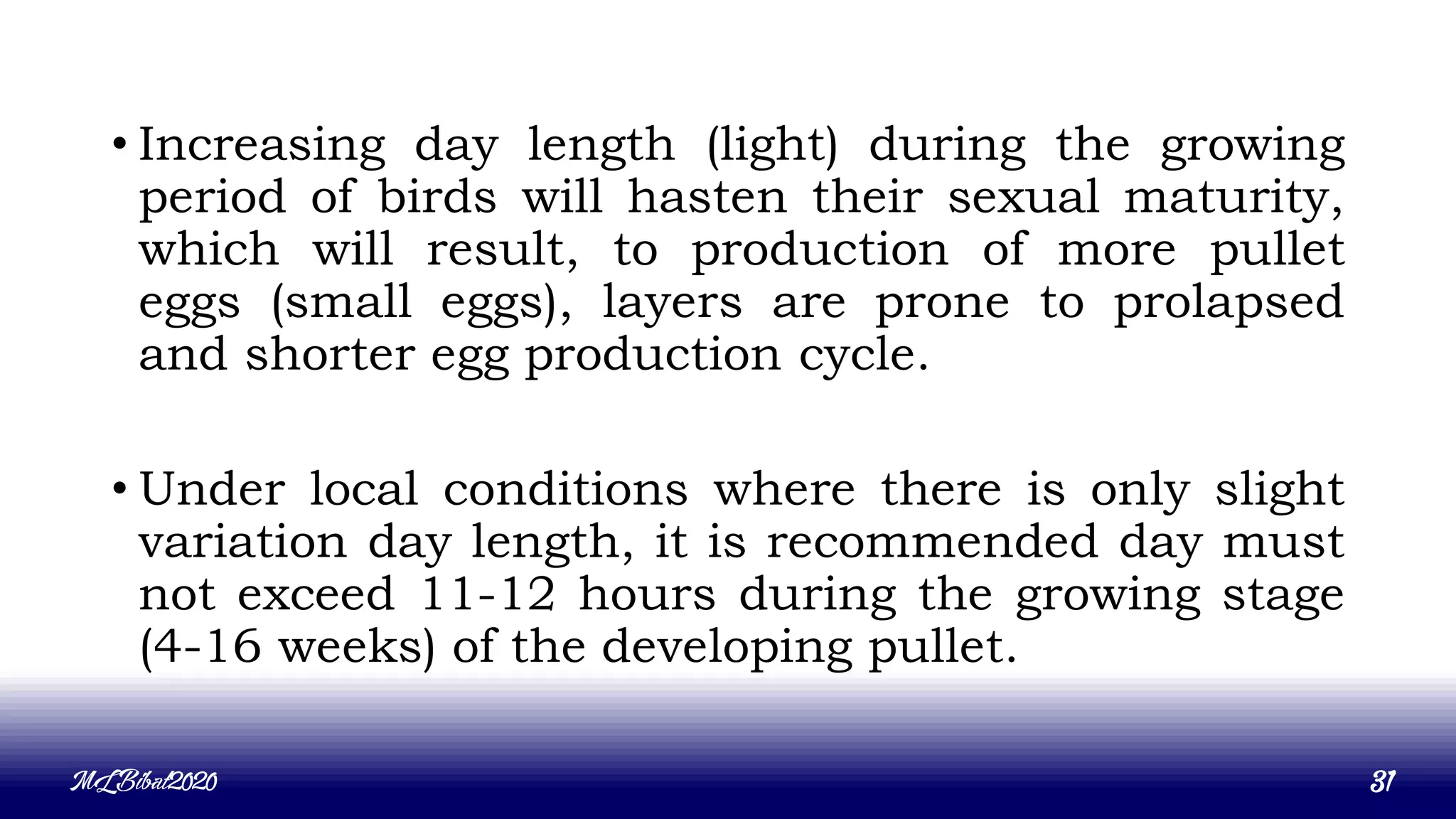 Birds Maturing Poultry production management | PDF
