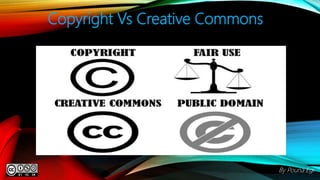 Copyright Vs Creative Commons
By Pouna Egi
 