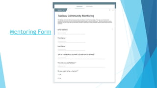 Mentoring Form
 