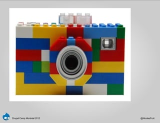 Drupal Camp Montréal 2012   @NicolasFruit
 