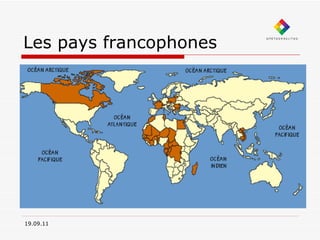 Les pays francophones 19.09.11 