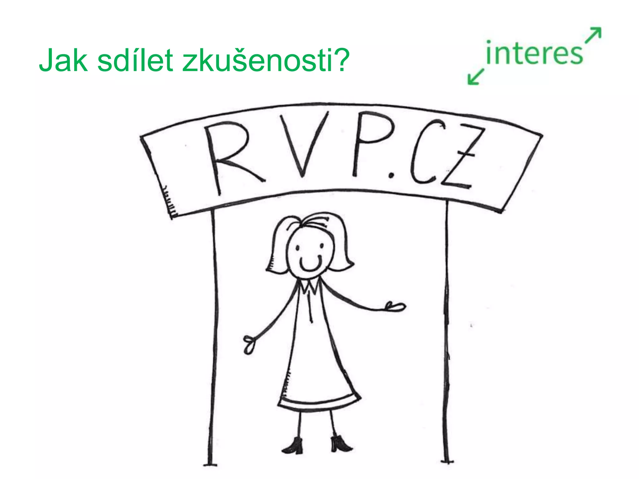 Jak sdílet zkušenosti?
 