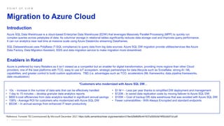 Data Migration to Azure | PPT