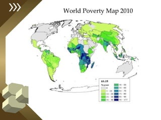 World Poverty Map 2010  