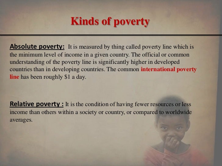 history of poverty