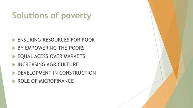 solution homelessness for Poverty Causes ppt of