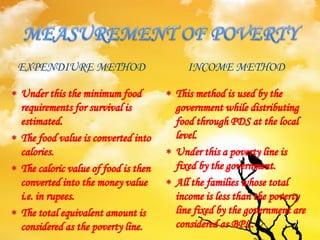 EXPENDIURE METHOD   INCOME METHOD
 