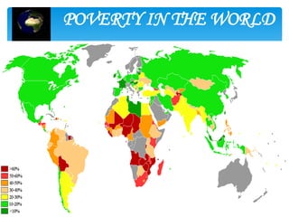 POVERTY IN THE WORLD
 