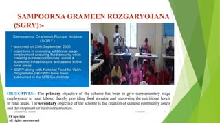 Poverty alleviation and employment generation programmes in india | PDF