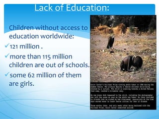 Poverty and education | PPTX