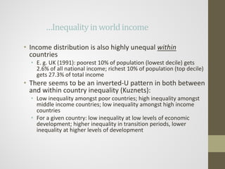 Poverty and Inequality Measurement By Dr. Dario Debowicz | PDF