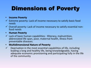 Poverty and it's impact on bangladesh | PDF