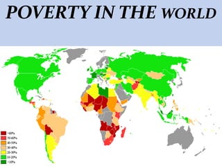 POVERTY IN THE WORLD
 