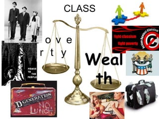 CLASS poverty Wealth 