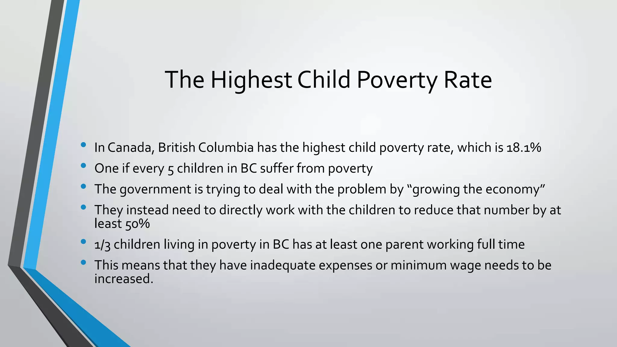 Poverty in canada | PPTX
