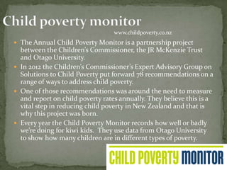 Poverty in new zealand