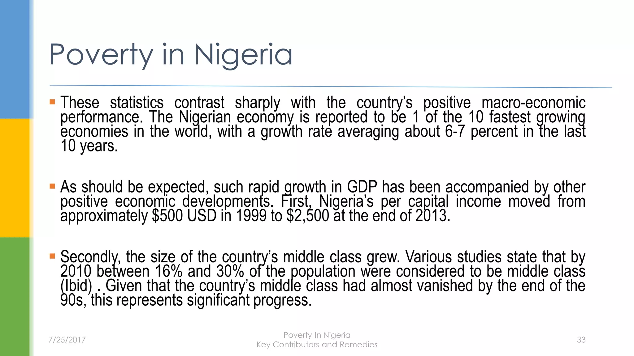 Poverty in Nigeria | PDF