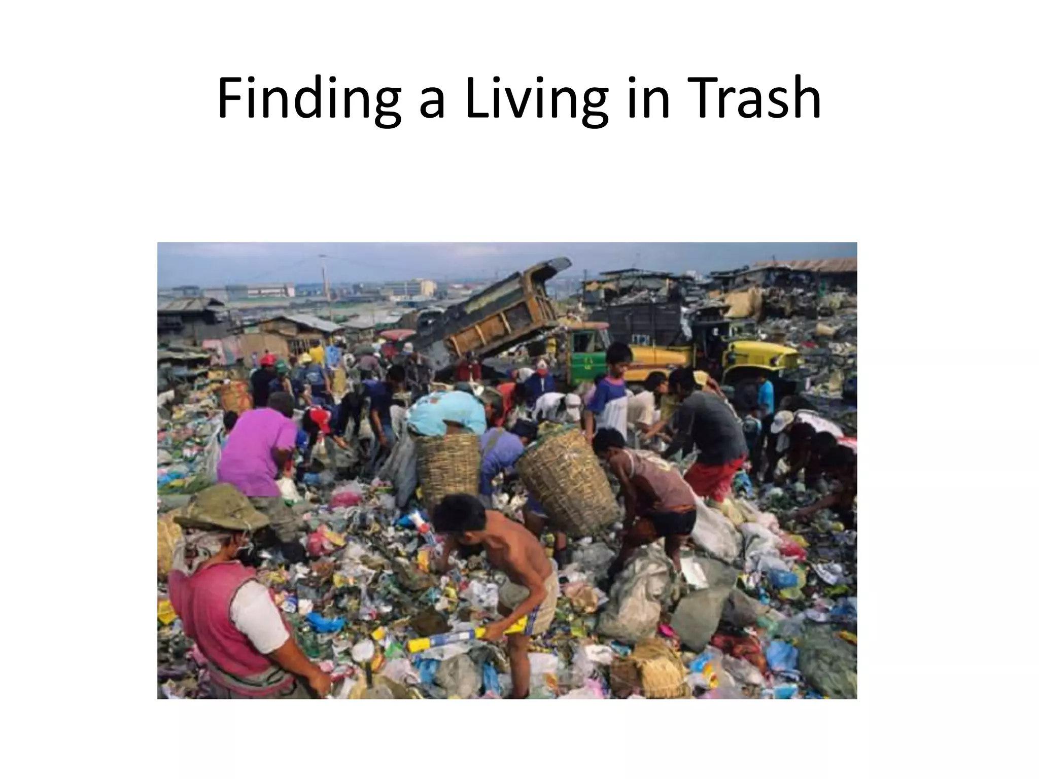 Finding a Living in Trash
 