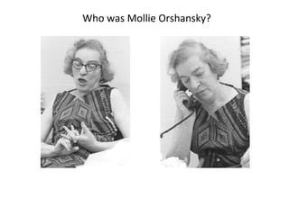 Who was Mollie Orshansky? 