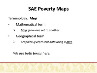 Sae Map Example An Overview of Small Area Estimation | PPTX