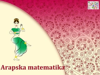 Arapska matematika
 