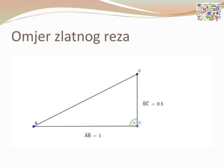 Omjer zlatnog reza
 