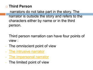 Point of View and Theme in literary work | PPTX