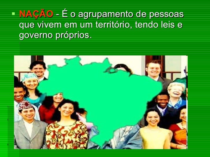 Conjunto De Pessoas Que Habitam Um Determinado Território