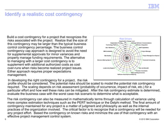 Software Cost Contingency Development | PDF