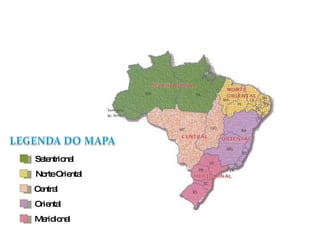 Setentrional Norte Oriental Central Oriental Meridional 