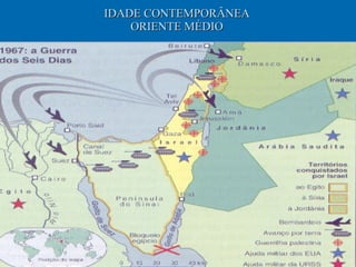 IDADE CONTEMPORÂNEA ORIENTE MÉDIO 