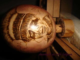 decoração na arte Indígena.