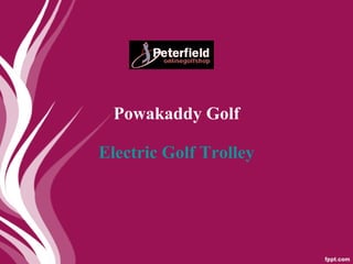 Powakaddy Golf Electric Golf Trolley 