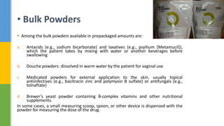 Powder - pharmaceutics | PPTX
